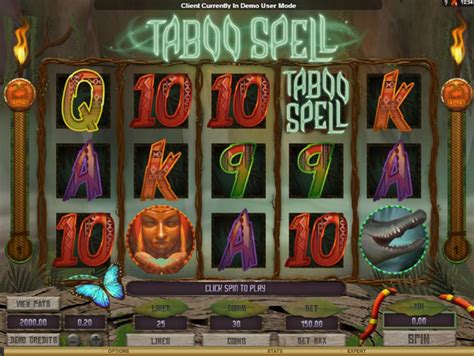 taboo spell casinos|Taboo Spell RTP .